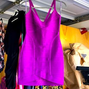 fun and form fitting bandage herve leger dress